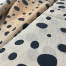 Fibre Mood Modal Webware Stoff Punkte