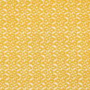 Viskose Stoff Abstract Muster gelb