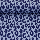 Swafing Happy Leo Jersey Stoff by Cherrypicking blau hellblau