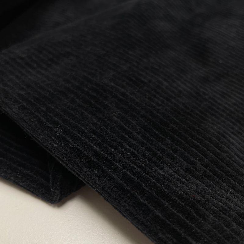 Swafing Juna Sweat Cord Stoff mit Elasthan schwarz