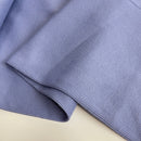Fibre Mood Bündchen Stoff uni blau