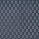 Frottee Jersey Stoff Checks blau