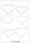 Papierschnittmuster Kibadoo Basic Slip