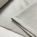 Feinrippjersey Stoff uni Muster greige