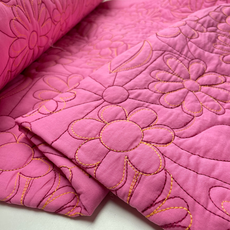 Jacken Baumwolle Stepp Stoff Stepper rosa