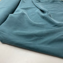Viskose Cupro Touch Twill Stoff Webware uni petrol