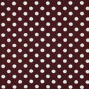 Viskose Stoff Webware Punkte Polka Dots bordeaux rot