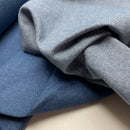 Jeans Baumwolle Webware Stoff blau