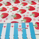 Swafing Jersey Stoff Früchte by JaTiJu Erdbeeren