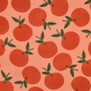 Canvas Baumwolle Stoff Orangen orange