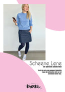 Papierschnittmuster Echt Knorke Scheene Lene Rock