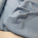 Fibre Mood Viskose Crepe Stoff mit Elastan hellblau