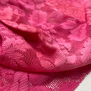 Elastischer Spitzenstoff Spitze Stoff pink