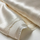 Fibre Mood Webware Acatate Stoff schimmernd offwhite