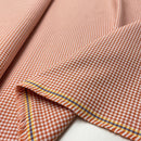 Westfalenstoffe Stoff Baumwolle Vichy kariert orange