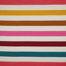 Canvas Stoff Streifen bunt