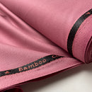 Bambus Hosen Stoff Webware altrosa