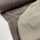 Swafing Juna Sweat Cord Stoff mit Elasthan schlamm