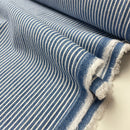 Swafing Emden Jeans Baumwolle Webware Stoff blau