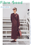 Fibre Mood Webware Acatate Stoff schimmernd braun