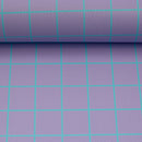 Swafing Happy Kunstleder by Cherry Picking kariert flieder