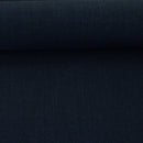 Swafing Lissabon Viskose Leinen Stoff uni dunkelblau