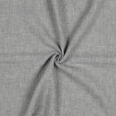 Musselin Double Gauze Baumwolle grau meliert