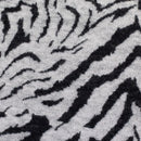 Swafing Emily Jacquard Jersey Stoff Zebra Muster schwarz weiß