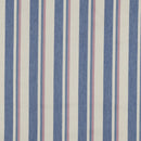 Denim Jeans leichte Baumwolle Stoff Streifen blau rosa