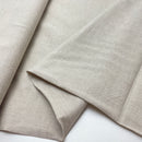 Leinen Baumwolle Stoff Webware beige