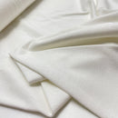 Toptex Viskose Jersey uni naturweiß