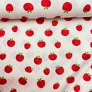 Swafing Alva Jersey mit Ajourmuster Stoff Äpfel