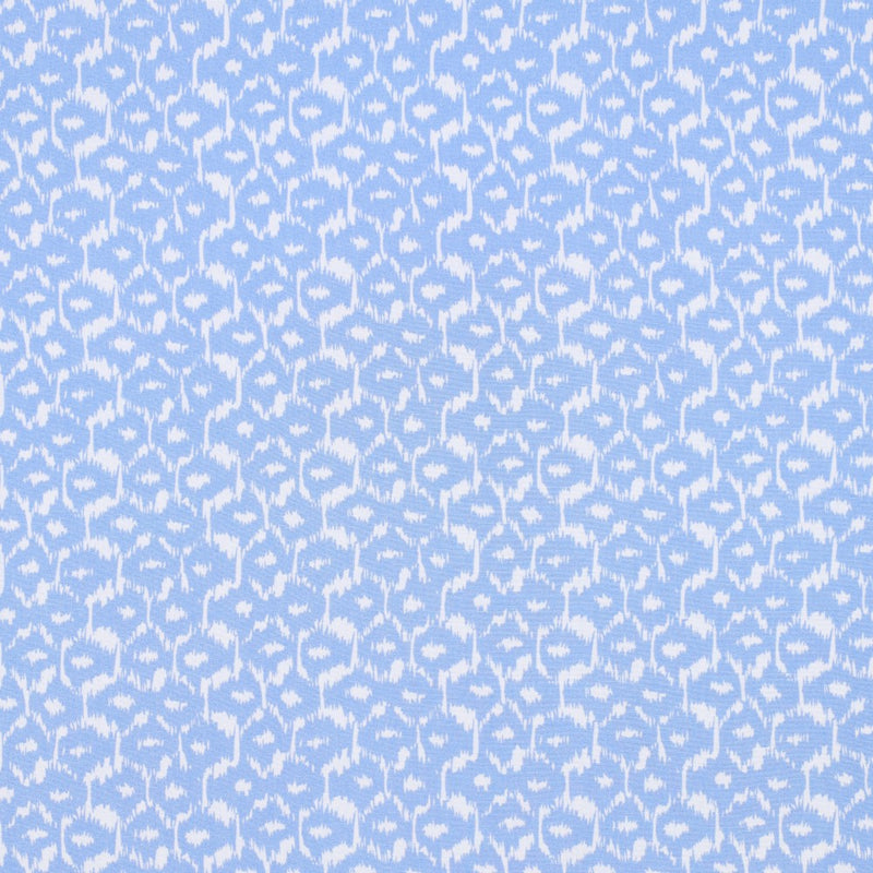 Viskose Stoff Abstrakt Muster blau