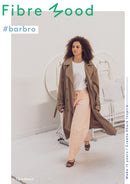 Fibre Mood Baumwoll Twill Stoff uni peach