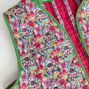 Jacken Baumwolle Voile Stepp Stoff Stepper weiß pink
