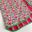 Jacken Baumwolle Voile Stepp Stoff Stepper weiß pink
