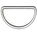 Veno Halbrundringe 40 mm silber