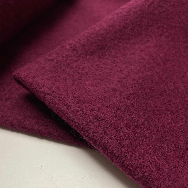 Swafing Naomi Wollwalk Walkloden Stoff beere