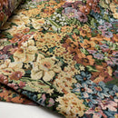 Gobelin Stoff Blumen Muster bunt
