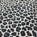 Baumwolle Stoff Leo Muster Swafing Tim schwarz