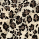 Teddy Plüsch Stoff Jackenstoff Leo beige
