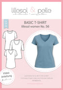 Papierschnittmuster Lillesol & Pelle No. 56 Basic T-Shirt