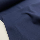 Fibre Mood Bündchen Stoff uni dunkelblau