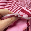 Jacken Doubleface Musselin Stepp Stoff Stepper rosa