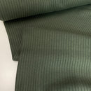 Toptex Bambus Rippenstrick Stoff uni dunkelgrün