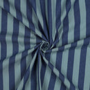 Dyed Baumwolle Stoff Karo Streifen blau hellblau