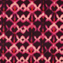 Viskose Ecovero Stoff Webware Batik Muster pink