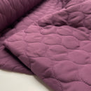 Jacken Doubleface Stepp Stoff Stepper aubergine