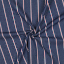 Denim Jeans Baumwolle Stoff Streifen blau