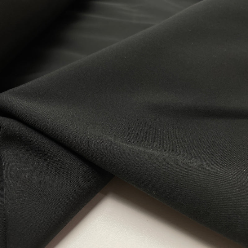 Softshell Stoff 3 Lagen uni schwarz